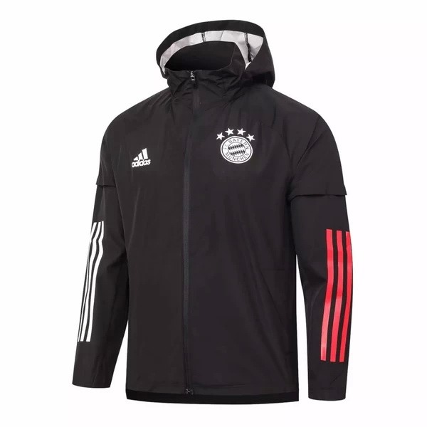 Windjacke Bayern München 2020-21 Schwarz Rote Fussballtrikots Günstig